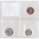 MALESIA Set composto da monete circolate da 1- 5 - 10 Sen  Spl